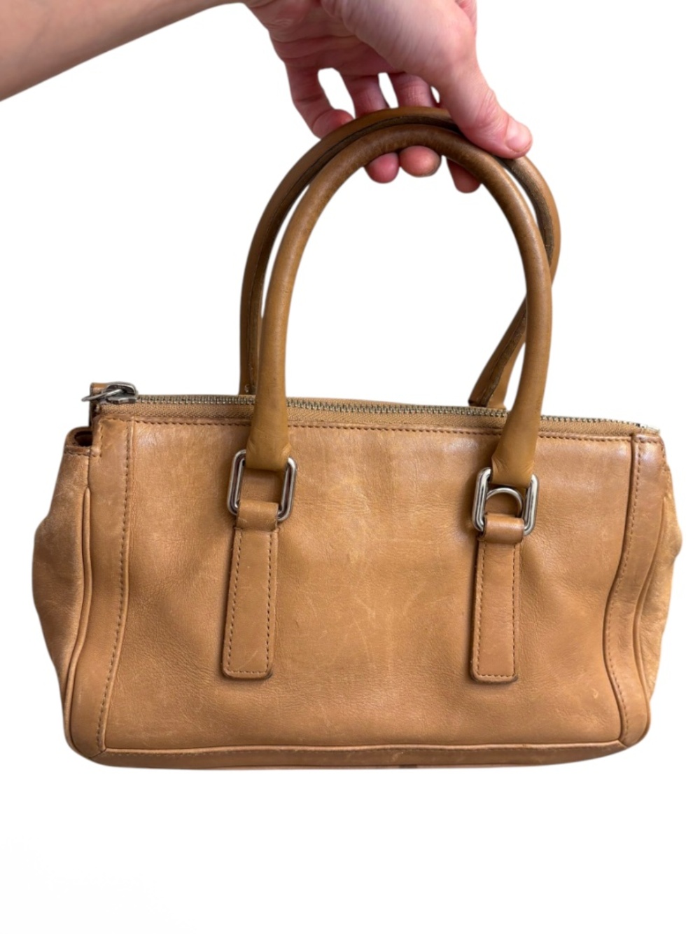Coach 9421 vintage y2k Bonnie legacy bag tan leather